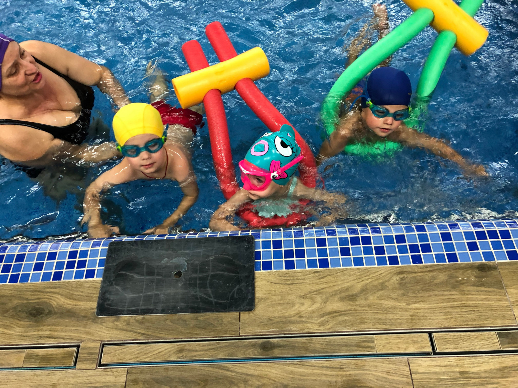 Обучение плаванию детей с 3-х лет